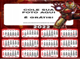 Calendário Iron Man 2022