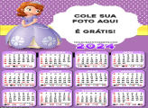 Calendário Princesa Sofia 2024