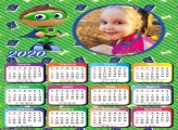 Calendário Super Héroi Infantil 2020