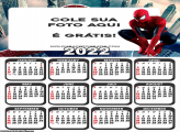 Calendário Homem Aranha 2023