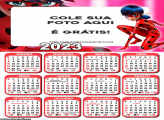 Calendário Ladybug Personagens 2023