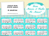Calendário Mãe Seu Amor é Tudo 2026