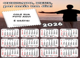 Calendário Obrigado Deus por Mais um Dia 2026