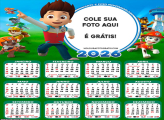 Calendário Patrulha Canina 2026