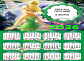 Calendário Tinker Bell 2026