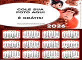 Calendário Detona Ralph 2026