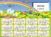 Calendário Fifi e os Floriguinhos Personagens 2026
