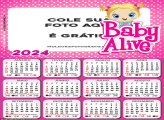 Calendário Baby Alive 2024