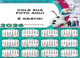 Calendário Olaf Frozen 2026