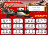 Calendário Kung Fu Panda 2024