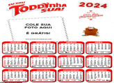 Calendário Toddynha Sua Dia dos Namorados 2024