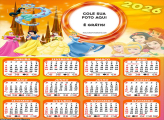 Calendário das Princesas 2026