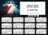 Calendário Jesus Eu Confio e Vós 2026