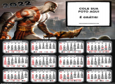 Calendário God of War 2022