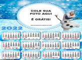 Calendário Boneco de Neve Olaf 2022