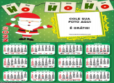 Calendário Ho Ho Ho Papai Noel 2022