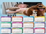 Calendário Pets A vida secreta dos Pets 2021