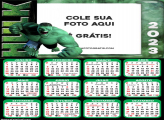 Calendário Hulk 2023