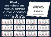 Calendário Pai Perdoa Meus Erros 2026
