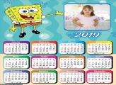 Calendário do Bob Esponja 2019