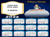 Calendário O Pequeno Príncipe com Frase 2026