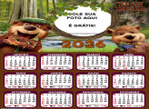 Calendário Zé Coméia 2026