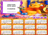 Calendário Ursinho Pooh Brinquedos 2024