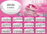 Calendário Ariel Cor de Rosa 2022