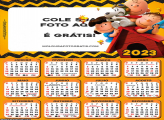 Calendário Snoopy Desenho 2023