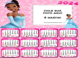 Calendário Princesa Tiana 2024