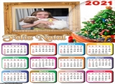 Calendário Feliz Natal Lembrança 2021