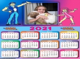 Calendário Desenho Lazy Town 2021