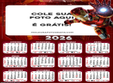 Calendário Homem de Ferro 2026
