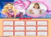 Calendário Barbie Butterfly 2019