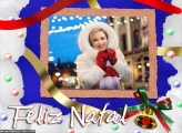 Feliz Natal Imagem Moldura