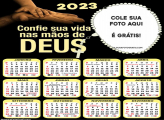 Calendário Confie sua Vida nas Mãos de Deus 2023