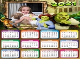 Calendário Shrek 2021