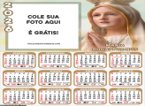 Calendário Virgem Maria Rogai por Nós 2026