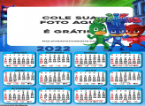 Calendário PJ Masks 2022