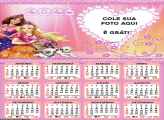 Calendário Barbie Coração 2026
