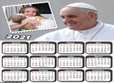 Calendário Papa Francisco 2021