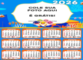 Foto Calendário Baby Shark 2026