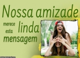 Nossa Amizade Moldura