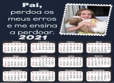 Calendário Pai Perdoa Meus Erros 2021