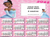 Calendário Princesa Tiana 2022