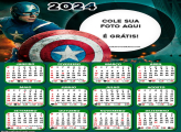 Calendário Capitão América 2024