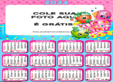 Calendário Shopkins 2024