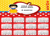 Calendário Branca de Neve Cute Tema 2023