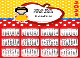 Calendário Branca de Neve Cute Tema 2023