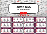 Calendário Tema Youtube 2026